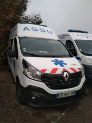 Ambulance  à Aureil